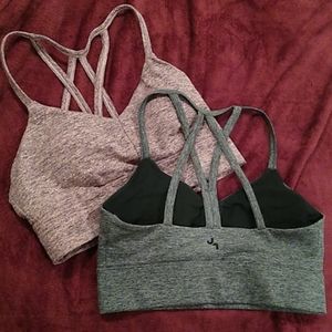 EUC Set of 2 JOYLab Strappy Longline Sports Bras